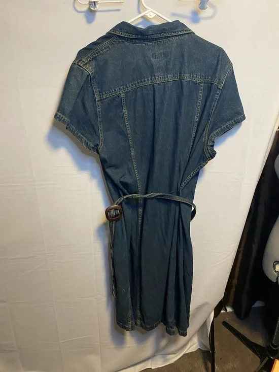 Charter Club Blue Denim Dress - Picture 8 of 12